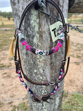 Load image into Gallery viewer, Tozi Full Rounded Brow Headstall
